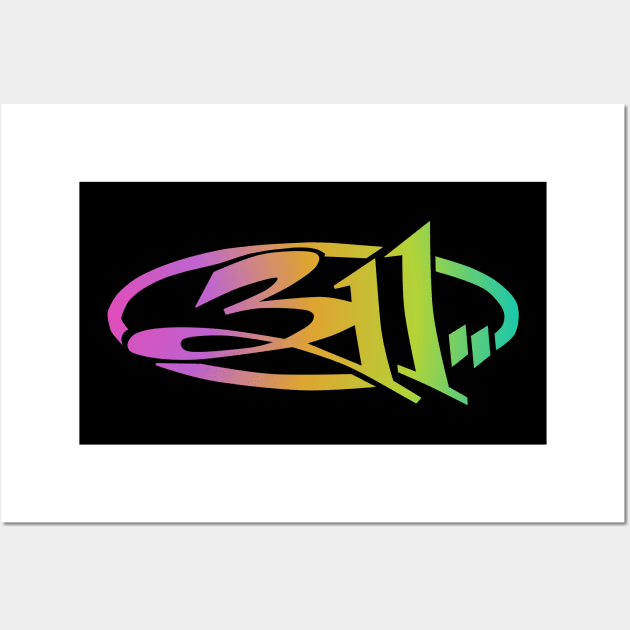 logo 311 Wall Art by Kamusiapa